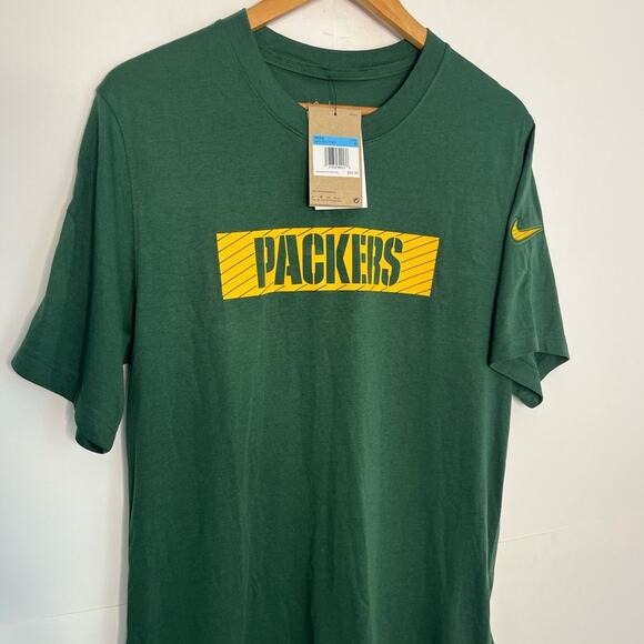 Mens Nike NFL Green Bay Packers Tee Size Medium - Picture 3 of 8